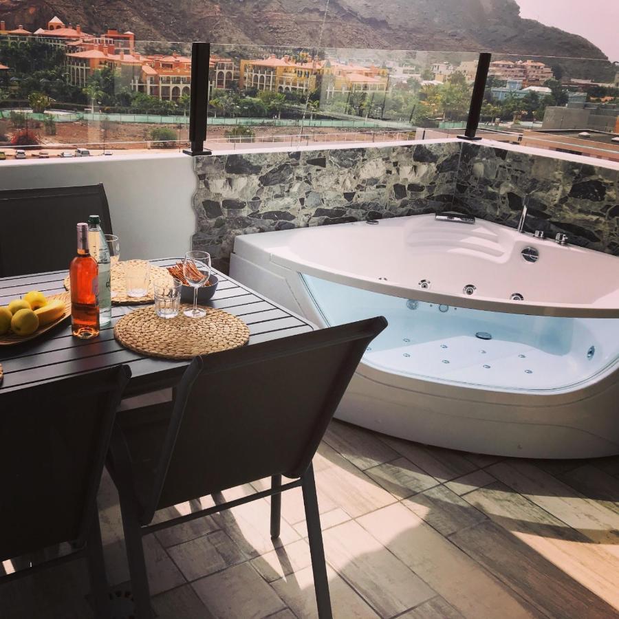 Apartmán Harrys Atico Puerto De Mogan Exteriér fotografie