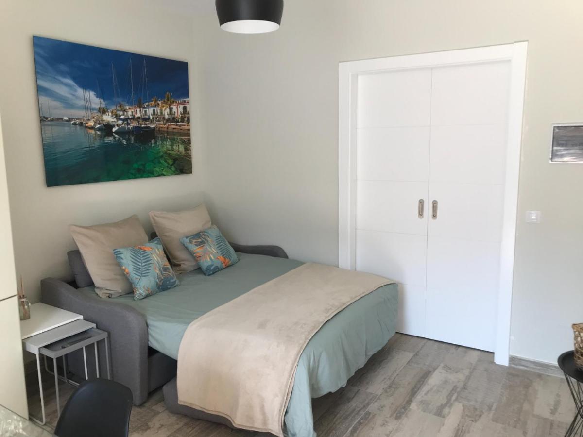 Apartmán Harrys Atico Puerto De Mogan Exteriér fotografie